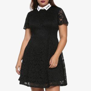 2/$15  Lovely Veronica Lodge fully lined black lace dress